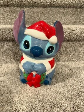 Disney Stitch Holiday Cookie Jar